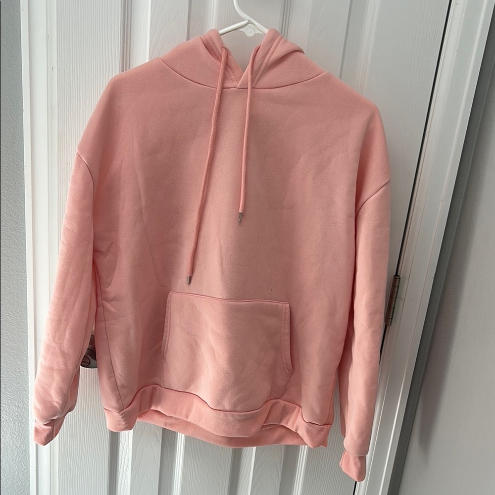 Pink Hoodie Sweatshirt